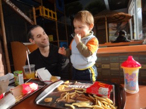 ארוחה ראשונה אי פעם במקדונלדס